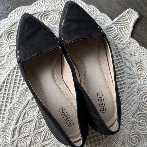 Alex Marie pointed flats loafers size 6.5 - Picture 3 of 4
